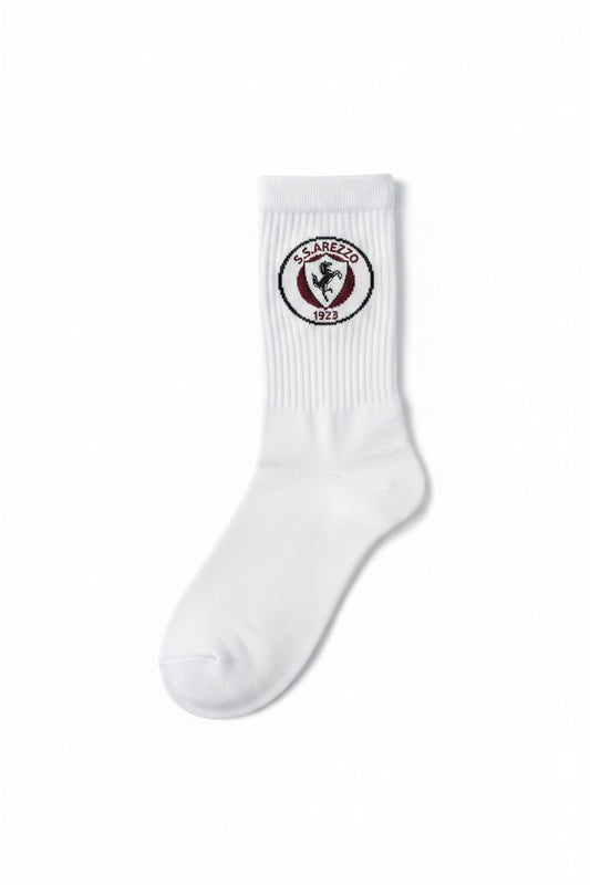 Calze bianche con scudetto