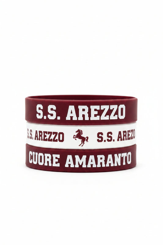 Set bracciali in gomma da 3