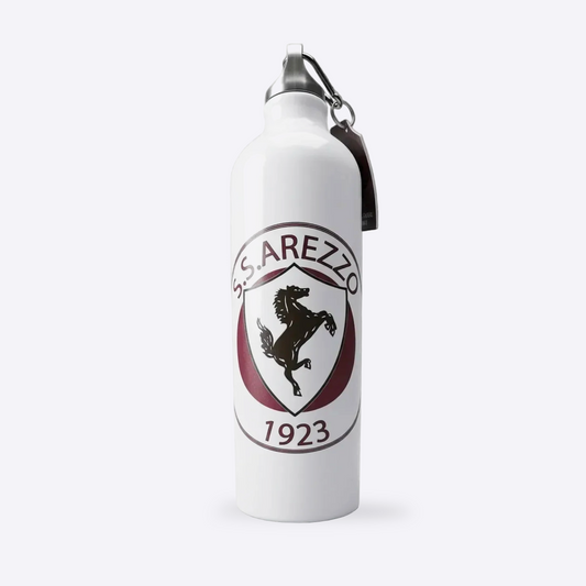Borraccia in metallo con scudetto