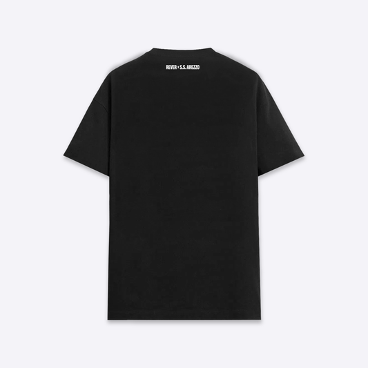 T-shirt nera Arezzo 1923