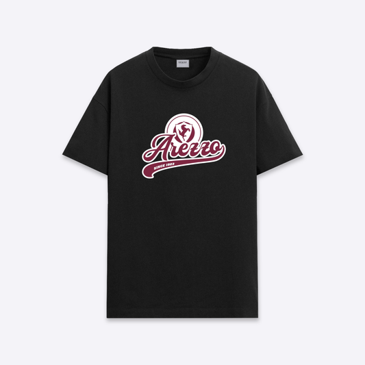 T-shirt nera Arezzo 1923