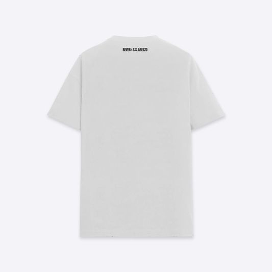 T-shirt bianca con scudetti