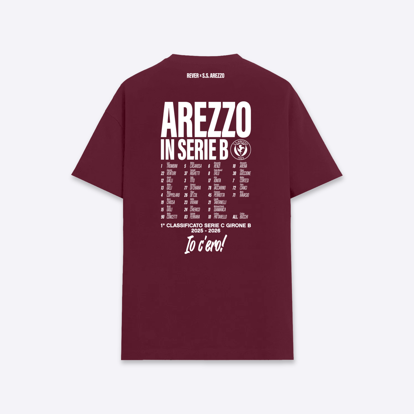 T-shirt promozione in serie B